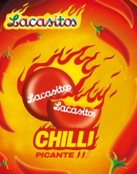 Caja Exclusiva de regalo en los 50 primeros pedidos de Lacasitos Chilli